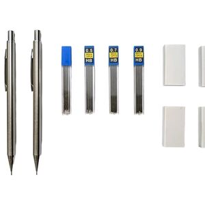 4 Set Mechanical Pencils 0.3, 0.5, 0.7, 0.9mm
